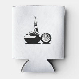 Golf Ball und Club Dosenkühler