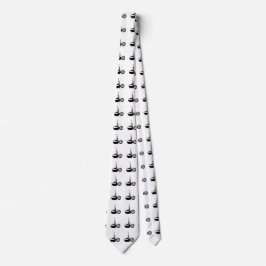 Golf Ball und Club Krawatte