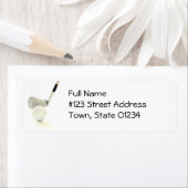 Golf Ball und Club Mailing Lael (Insitu)
