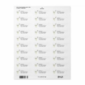Golf Ball und Club Mailing Lael (Vorne)