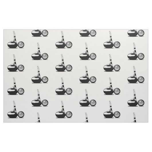 Golf Ball und Club Stoff (Yard (91,4 cm))