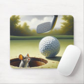 Golf Ball und Maus Mousepad (Mit Mouse)