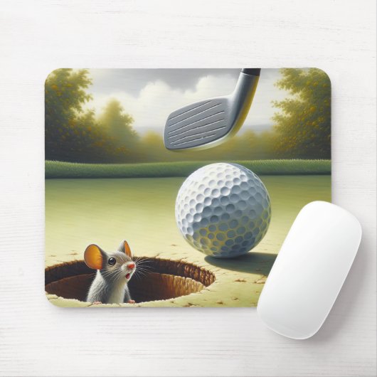 Golf Ball und Maus Mousepad (Mit Mouse)
