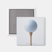 Golf Ball und T-Shirt Magnet (Vorderseite/Rückseite)