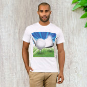 Golf Ball und T-Shirt Mens T - Shirt