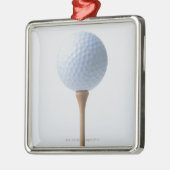 Golf-Ball und T-Shirt Ornament Aus Metall (Links)