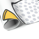 Golf Ball und T-Shirts Geschenkpapier (Rolleneckpunkt)