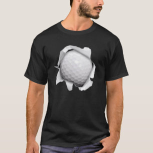 Golf Ball und Tapete Golfer Golfspielen Herren Jun T-Shirt