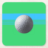 Golf Ball Untersetzer (Vorderseite)