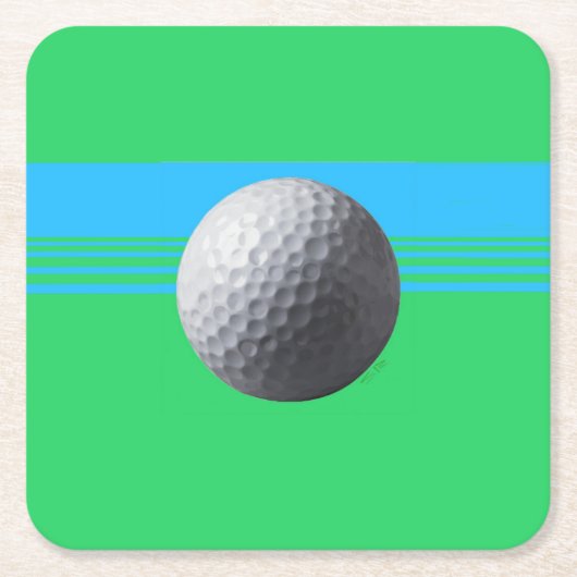 Golf Ball Untersetzer (Vorderseite)