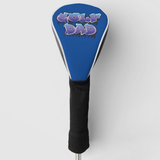 GOLF BALL Vater Fathers Day Golfer Graffiti Headcover (Vorderseite)