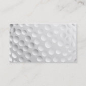 Golf Ball Visitenkarte (Vorderseite)