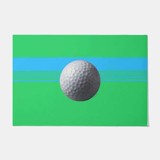 Golf Ball vor der Tür Fußmatte (Vorderseite)