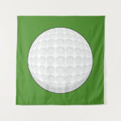 Golf Ball Wandteppich (Vorderseite)
