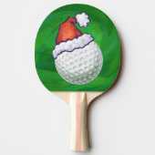 Golf Ball Weihnachtsmänner Tischtennis Schläger (Rückseite)