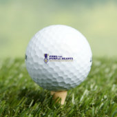 Golf Ball - Weißes Farblogo (Insitu T-Shirt)