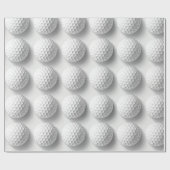 Golf Ball Wrapping Paper - Ideal für Golf Lover Geschenkpapier (Flach)