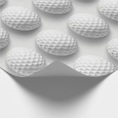 Golf Ball Wrapping Paper - Ideal für Golf Lover Geschenkpapier (Ecke)