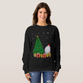 Golf Ball Xmas Tree Lighting Weihnachtsmannmütze G Sweatshirt (Vorne ganz)
