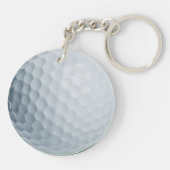 Golf-Ballacryl-Schlüsselanhänger Schlüsselanhänger (Rückseite)
