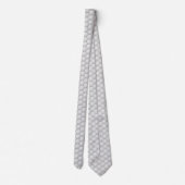 Golf Balls Abstract Design Necktie Krawatte (Rückseite)