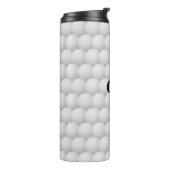 Golf Balls Abstract Design Thermal Tumbler Thermosbecher (Nach links gedreht)