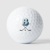 Golf Balls - Alpha-Nummer-LETTER B Golfball (Vorderseite)