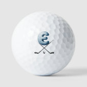 Golf Balls - Alpha-Nummer-LETTER E Golfball (Vorderseite)