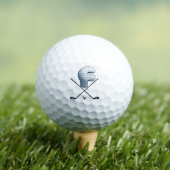 Golf Balls - Alpha-Nummer-LETTER F Golfball (Insitu T-Shirt)