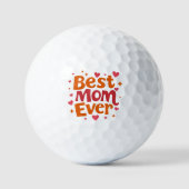 Golf Balls - Beste Mama je Golfball (Vorderseite)