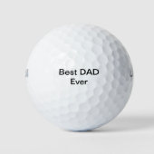 Golf Balls Bester Vater je Golfball (Vorderseite)