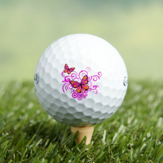 Golf Balls Butterfly Golfball (Insitu T-Shirt)