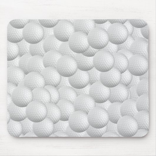 Golf Balls Custom Mousepad (Vorne)