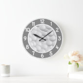 Golf Balls custom wall clock Große Wanduhr (Zuhause)