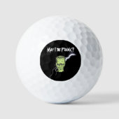 Golf Balls, darf ich Frank sein, Frankenstein Golfball (Vorderseite)