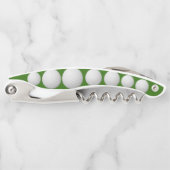 Golf Balls Design Corkschraube Kellnermesser (Vorderseite)