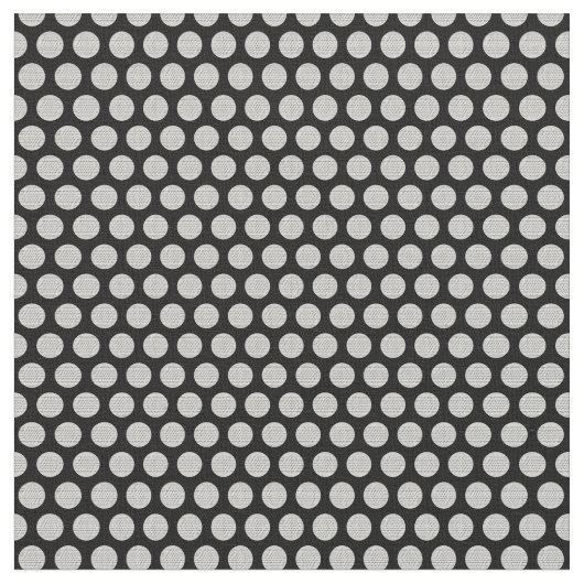 Golf Balls Druckmuster in Schwarz & CUSTOM FARBE Stoff (Nahaufnahme)
