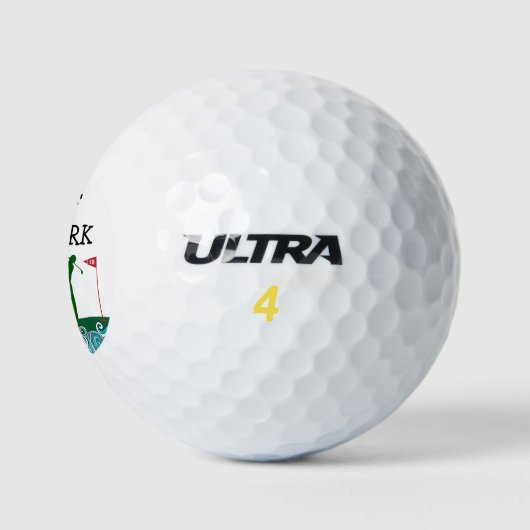 Golf Balls Funny Shark Week Golfball (Logo)