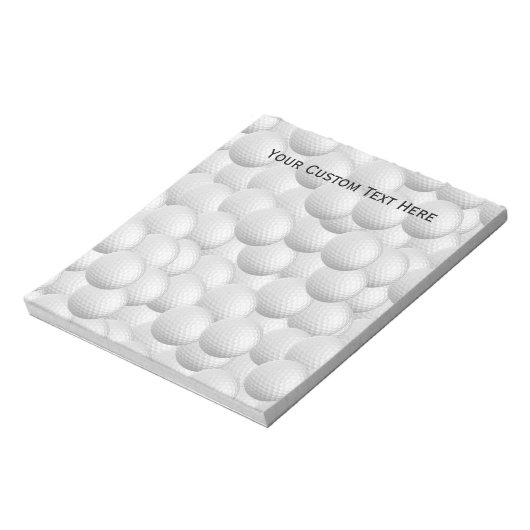 Golf Balls für Notebook Notizblock (Rotiert)