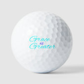 Golf Balls - Grace ist größer Golfball (Vorderseite)