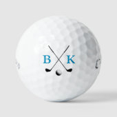 Golf Balls mit Namensbuchstaben Golfball (Vorderseite)