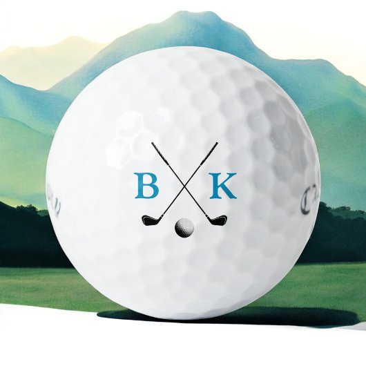 Golf Balls mit Namensbuchstaben Golfball