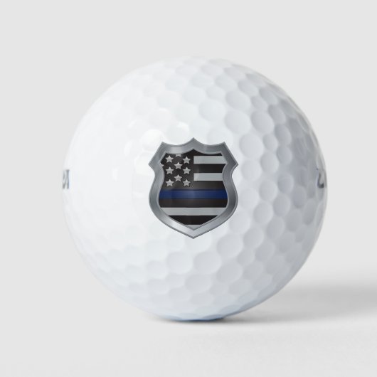 Golf Balls mit Thin Blue Line Golfball (Vorderseite)