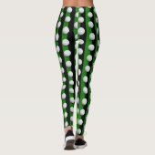 Golf Balls Muster | Coole Girly-Sport-Geschenke Leggings (Rückseite)