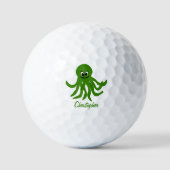 Golf Balls Octopus Design Golfball (Vorderseite)