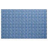 Golf Balls und T-Shirts Muster auf blau Stoff (Yard (91,4 cm))
