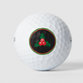 Golf-Balls / Weihnachts-Holo-Design Golfball
