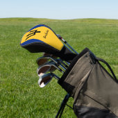 Golf Barbados & Barbados Flag / Golf Clubs Abdecku Headcover (In SItu)