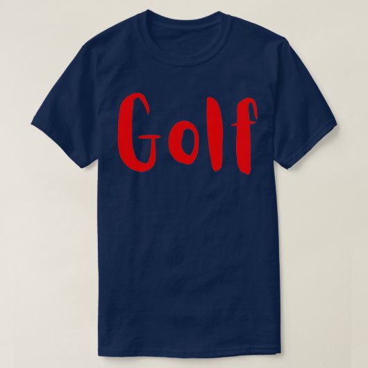 Golf Baseball Cap Golf Golfer 2 T-Shirt (Design vorne)