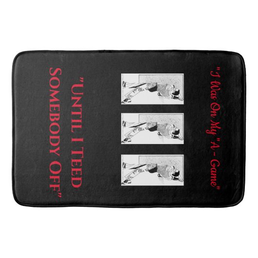 Golf Bath Mat Badematte (Vorderseite)